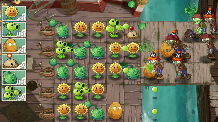 Plants vs Zombies 2 screen