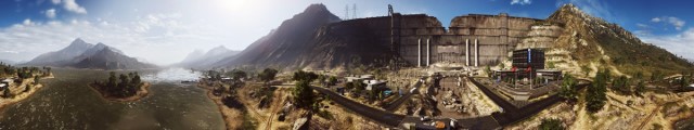 Battlefield 4 Panorama - Lancang Dam