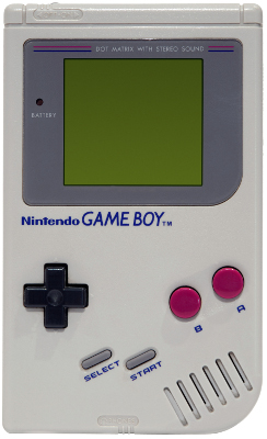 Original Nintendo Gameboy with Tetris running