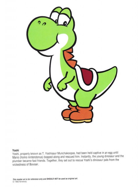Yoshi-From-Nintendo-Character-Guide