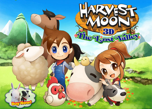 Harvest Moon: The Lost Valley ที่ Natsume Inc. ทำขึ้นมาเอง